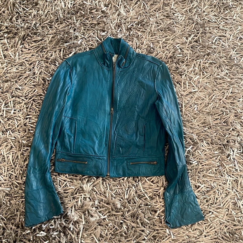 Leather jacket